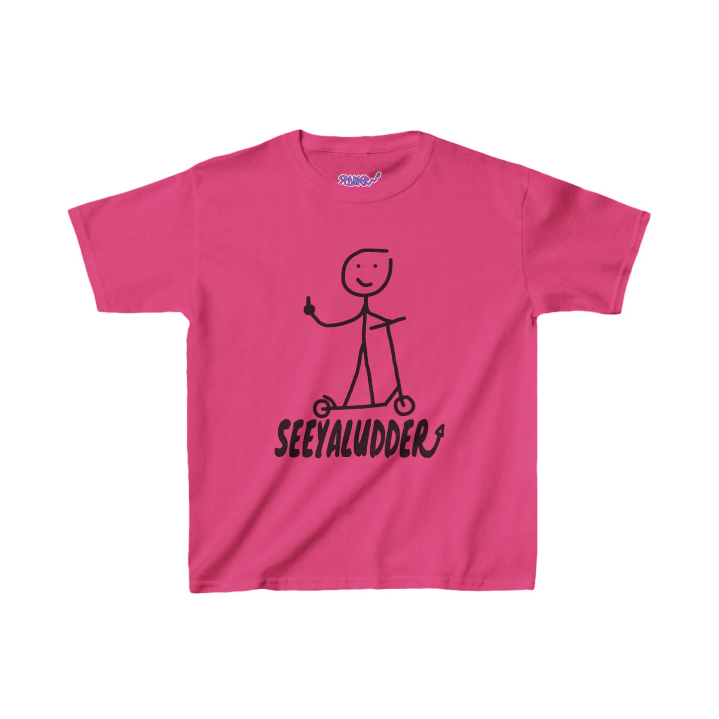 G on a Scooter Seeyaludder T-shirt (Kids)