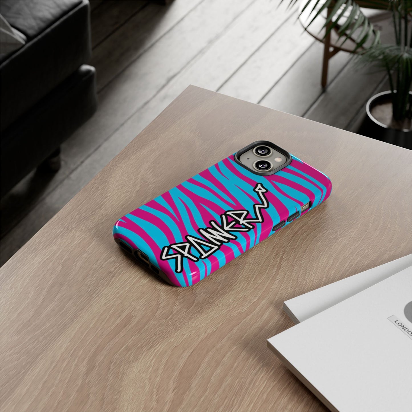 Spanner Animal Print Phone Case