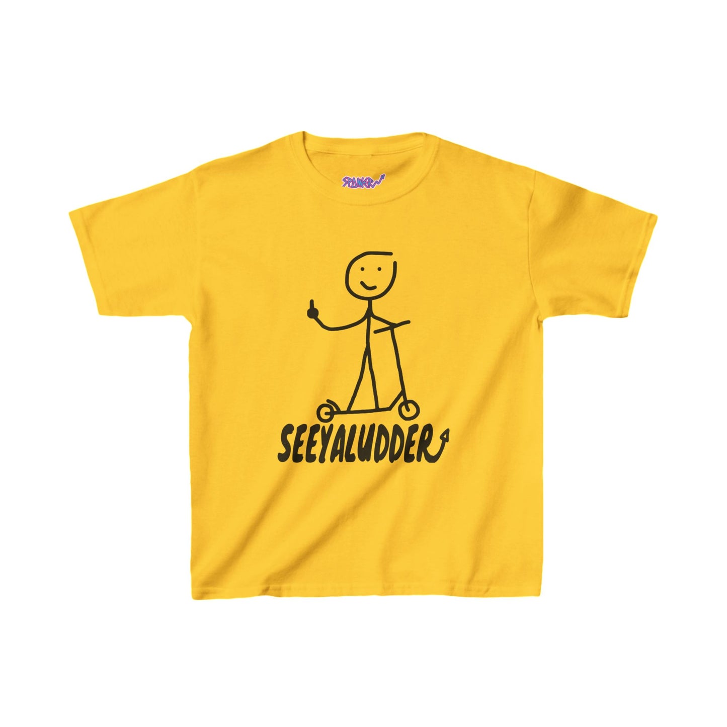 G on a Scooter Seeyaludder T-shirt (Kids)