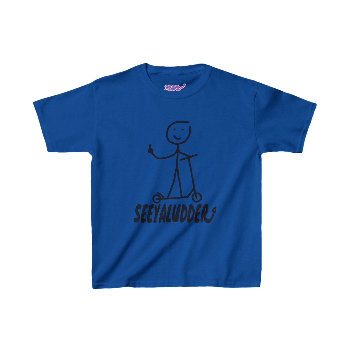 G on a Scooter Seeyaludder T-shirt (Kids)