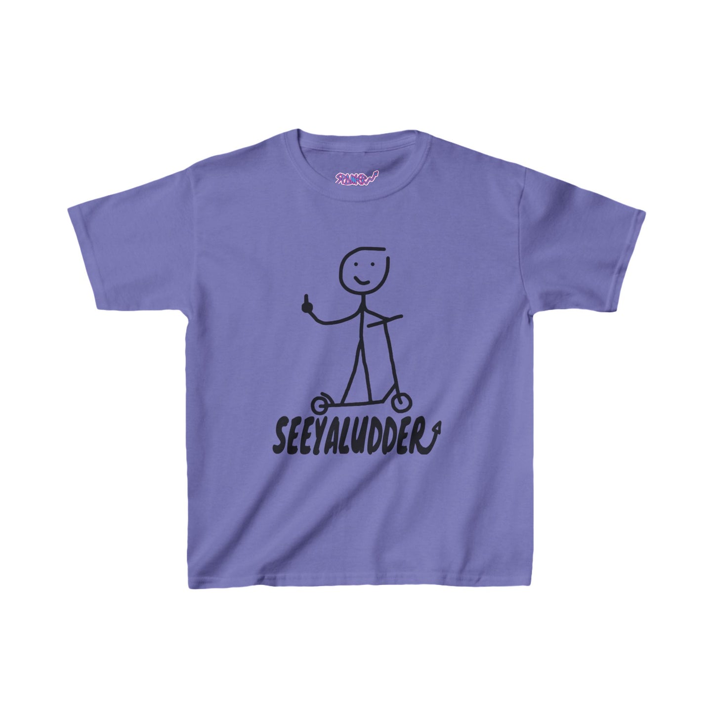 G on a Scooter Seeyaludder T-shirt (Kids)