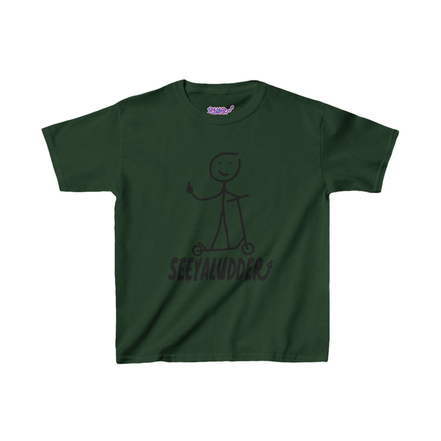 G on a Scooter Seeyaludder T-shirt (Kids)