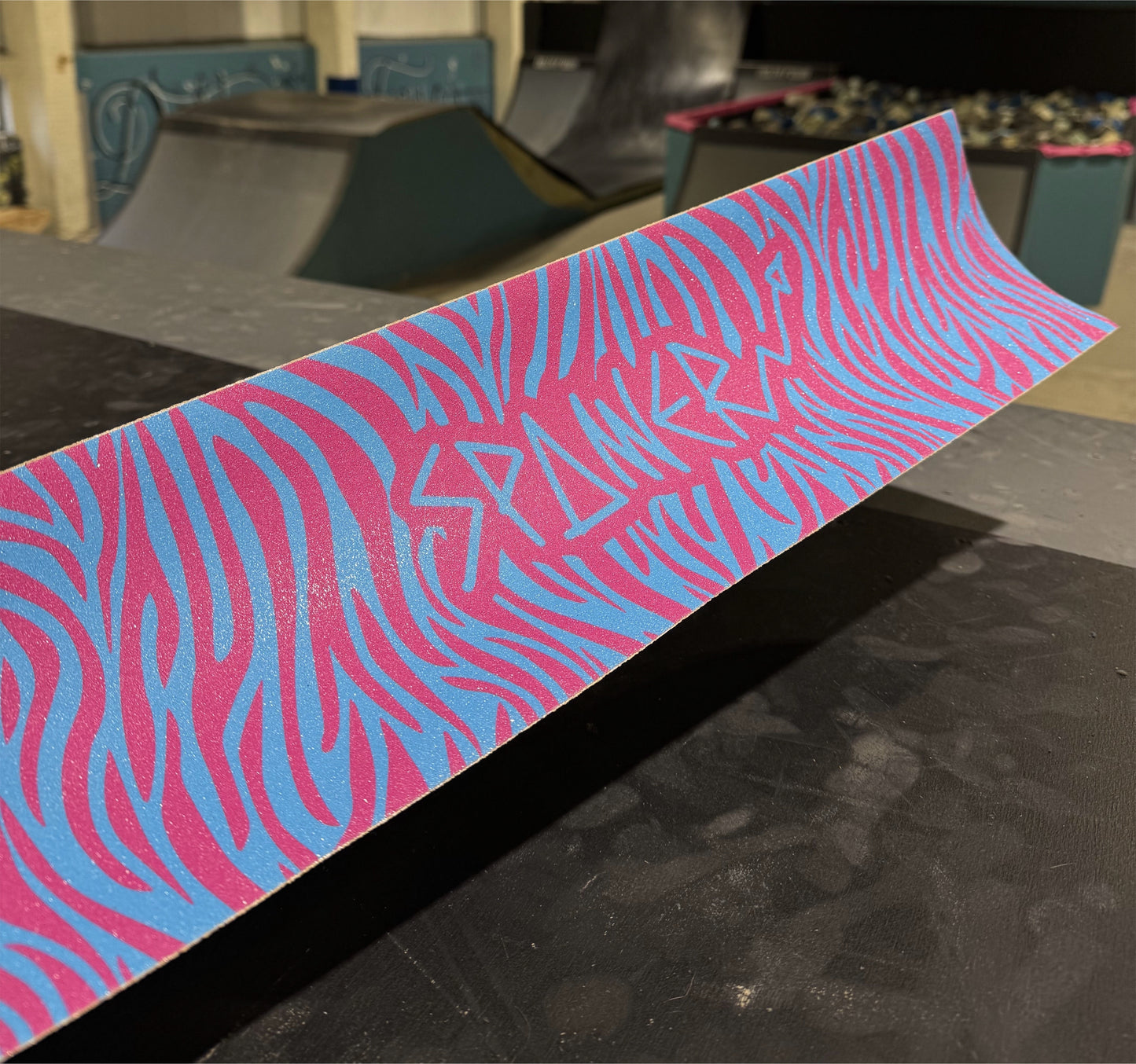 A Sheet of Griptape (Pink & Blue)